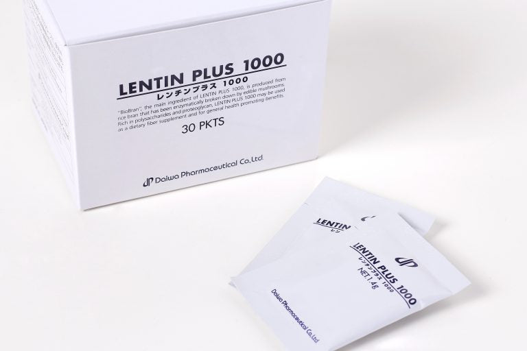 日本 大和保健 米蕈Lentin Plus 1000 提升免疫系列 強化版 粉裝 30包