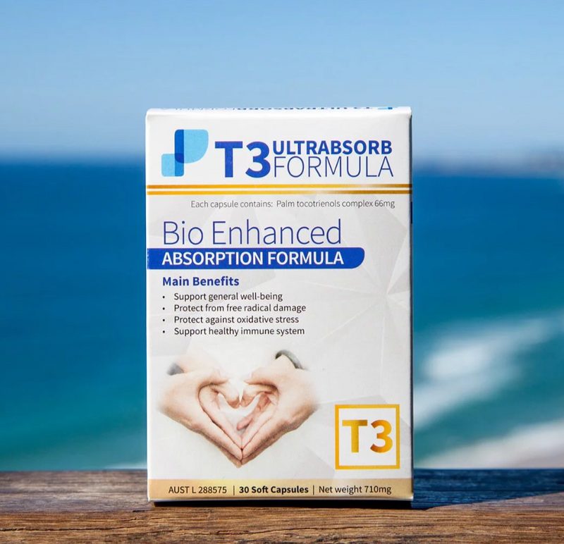 T3精華素 ULTRABSORB Formula - T3 Tocotrienol Vitamin E 30粒