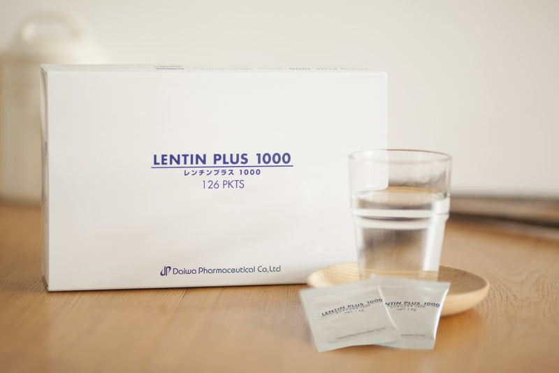 日本 大和保健 米蕈Lentin Plus 1000 提升免疫系列 強化版 粉裝 30包