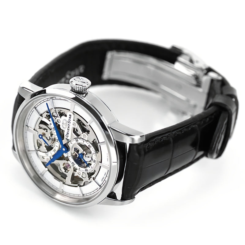 ORIENT STAR東方星 F8 Skeleton RK-AZ0002S Mechanical Automatic 全鏤空 Silver Dial Watch JAPAN
