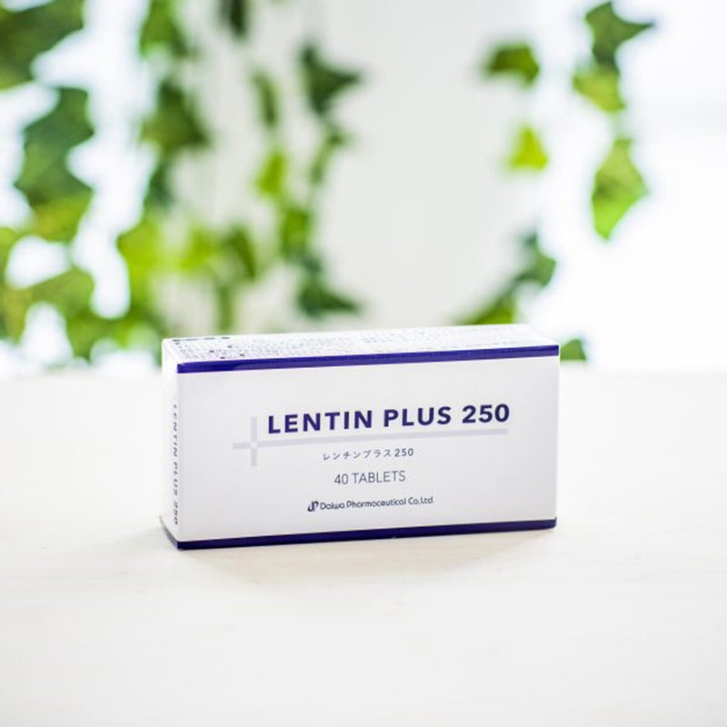 日本 大和保健 米蕈Lentin Plus 250 提升免疫系列 保健版 40粒