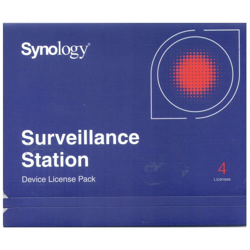 【授權數量4個】Synology 群暉 Surveillance Station Device License Pack