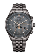 CITIZEN Eco-Drive BY1037-51H Radio-Controlled Moon Phase World Time Perpetual Calendar