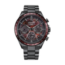 CITIZEN ATTESA CC4077-71Z GPS ECO-DRIVE WATCH Shades of Red 系列血月 光動能 超級鈦金屬 萬年曆世界時間計時秒錶限量版1800隻