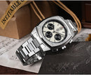San Martin SN0026-G-JS San Martin 39.5mm Chronograph VK63 Men Sport Quartz Watch Stainless Steel 石英錶