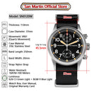 San Martin SN0120W Quartz Stainless Steel 100M  Men's Watch