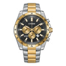 Citizen 星辰 Quartz Chronographs （ Blue Dial ）AN8230-59M / （Black Dial）AN8234-58E / （Golden Sub Dials）AN8236-52P 石英計時表