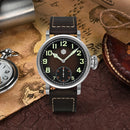 San Martin SN0095-G-DB Vintage 44.5mm Pilot ST3621 Manual Mechanical Men Watch Simple Military Style Sapphire Glass Waterproof 10Bar C3 lume