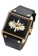 TACS Screen Multi Vintage Black -A Classic Brown -B Quartz Watch