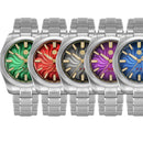 SAN MARTIN SN0144-GX6 Miyota 90S5 Guilloche Dial 39mm Snake Year Limited Watch