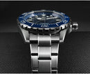 San Martin SN0154-G 40mm Luxury Men Diver Watch Enamel Wave Dial ST2130 Classic Automatic Mechanical Watches Lume Waterproof 300m
