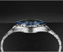 San Martin SN0154-G 40mm Luxury Men Diver Watch Enamel Wave Dial ST2130 Classic Automatic Mechanical Watches Lume Waterproof 300m