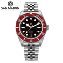 SAN MARTIN SN0128-G BB NH35 Automatic Stainless Steel 40mm 20ATM Men Diver Watch