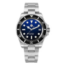 SAN MARTIN SN0111-G-A Automatic Enamel Black Dial 40mm 30ATM Men's Diver Watch
