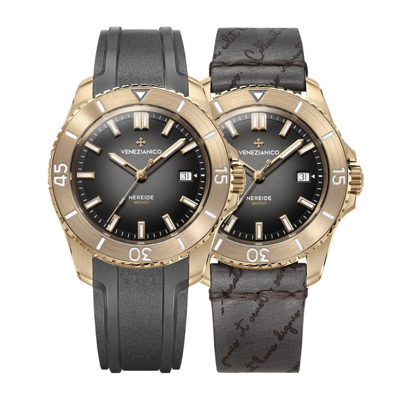 Venezianico Nereide Bronzo With Additional Leather Strap 4521555