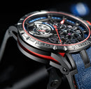 Oblvlo LM-BBSL  LM Series Luxury Automatic Skeleton Watches For Men