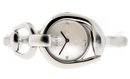 Gucci古馳 Horsebit Steel Bangle Diamond Womens Watch YA139506