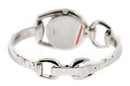 Gucci古馳 Horsebit Steel Bangle Diamond Womens Watch YA139506