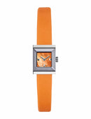 Gucci古馳 Ladies G-Frame YA128532 Leather Strap Watch