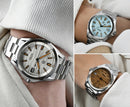 San Martin SN0129-G-C1  39mm Gada Fashion Men Dress Watch Orange Luminous NH35 Automatic Mechanical Business Watches Waterproof