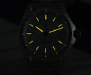 San Martin SN0129-G-C1  39mm Gada Fashion Men Dress Watch Orange Luminous NH35 Automatic Mechanical Business Watches Waterproof