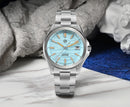 San Martin SN0129-G-C1  39mm Gada Fashion Men Dress Watch Orange Luminous NH35 Automatic Mechanical Business Watches Waterproof