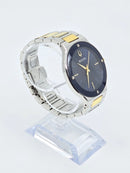 Bulova Men's Futuro Two-Tone Blue Dial Stainless Steel 43mm Watch 98E117