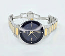 Bulova Men's Futuro Two-Tone Blue Dial Stainless Steel 43mm Watch 98E117