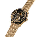 TACS ATL BoxSet 復古黑金雙鏡頭自動錶 Automatic Twin Lens Retro Gold TS-2002BZ 金色鋼帶
