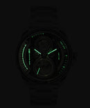 TACS ATL BoxSet 復古黑金雙鏡頭自動錶 Automatic Twin Lens Retro Gold TS-2002BZ 金色鋼帶