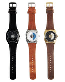 TACS Music Player Pyrite Gold Automatic 復古唱片機 機械錶 TS2101C