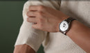 TACS Time Ruler Chalk White TS-2204A 石英錶