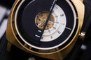 TACS Music Player Pyrite Gold Automatic 復古唱片機 機械錶 TS2101C