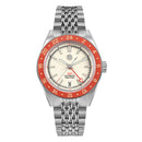 SAN MARTIN SN0116-LUM GMT Full Lume Automatic Stainless Steel 39.5mm 10ATM Watch