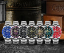 San Martin New Upgraded SN0138 37mm BB54 Vintage Men Diver Watch ST2130 Automatic Mechanical Sapphire Luminous Waterproof 200m