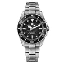 San Martin SN0154-G 40mm Luxury Men Diver Watch Enamel Wave Dial ST2130 Classic Automatic Mechanical Watches Lume Waterproof 300m
