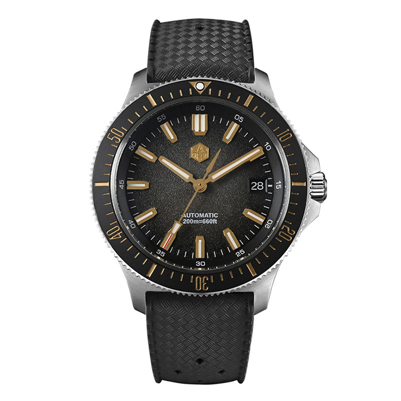 SAN MARTIN SN0118-G NH35 Automatic Original Design 40mm 20ATM Men's Diver Watch