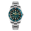San Martin New Upgraded SN0138 37mm BB54 Vintage Men Diver Watch ST2130 Automatic Mechanical Sapphire Luminous Waterproof 200m