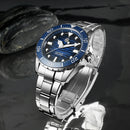 San Martin SN0154-G 40mm Luxury Men Diver Watch Enamel Wave Dial ST2130 Classic Automatic Mechanical Watches Lume Waterproof 300m