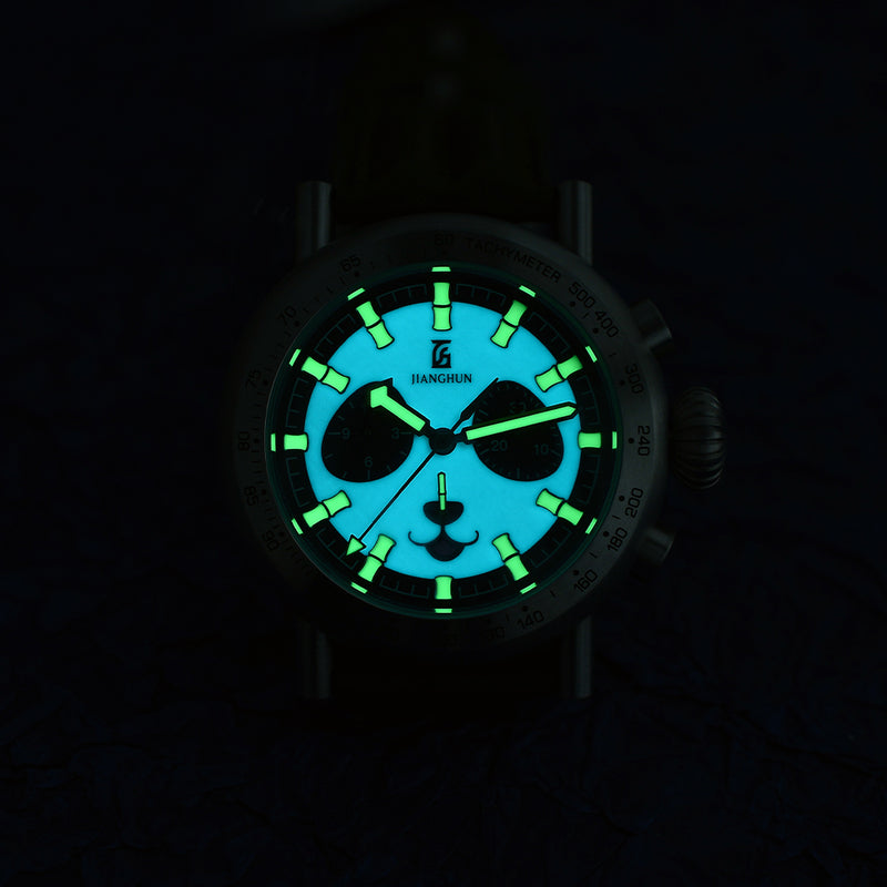 預定 JIANGHUN War Drum-JH0107GJ 42mm Panda Limited Edition