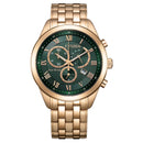 Citizen 星辰 Eco-Drive Chronographs （Black Dial ）AT2600-57E /（Green Dial ）AT2603-59X /（Blue Dial）AT2606-51L 光動能計時表