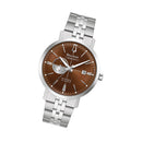 Bulova Aerojet Automatic Watch with Sunburst Brown Dial 96B375