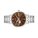 Bulova Aerojet Automatic Watch with Sunburst Brown Dial 96B375