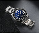 SAN MARTIN SN0111-G-A Automatic Enamel Black Dial 40mm 30ATM Men's Diver Watch