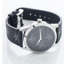 GUCCI古馳 G-Timeless 蜜蜂星星圖紋 石英中性腕錶 黑色錶面女士裝不銹鋼石英手錶