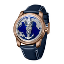 OBLVLO Creative Navigator Stainless Steel Mechanical Transparent Automatic Waterproof Watch For Men JM-SS-PLL JM-COL1003SAILING-PLLL