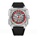 Romago RM085-0557PL-SV-6 帝霸鏤空自動機械腕錶