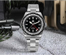 SAN MARTIN SN0112-G GMT NH34 Automatic Stainless Steel 38mm 20ATM Diver's Watch