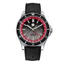 SAN MARTIN SN0119-G GMT Automatic Gradient Dial Stainless Steel 41mm Diver Watch