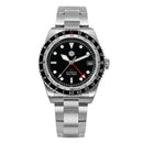 SAN MARTIN SN0112-G GMT NH34 Automatic Stainless Steel 38mm 20ATM Diver's Watch